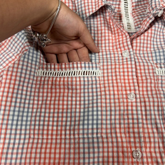 Ariat Red and Gray Checkered Shirt - Picture 10 of 10
